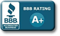 BBB A+ Accredited